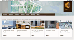 Desktop Screenshot of kloepfer-surfaces.de